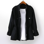 Trench-coat cargo pour femme pour l’automne – Patricia