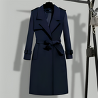 Trench-coat femme cintré à boutonnage – Sophia