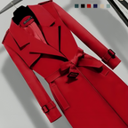 Trench-coat femme cintré à boutonnage – Sophia