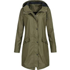 Trench-coat Femme Coupe-vent Déperlant