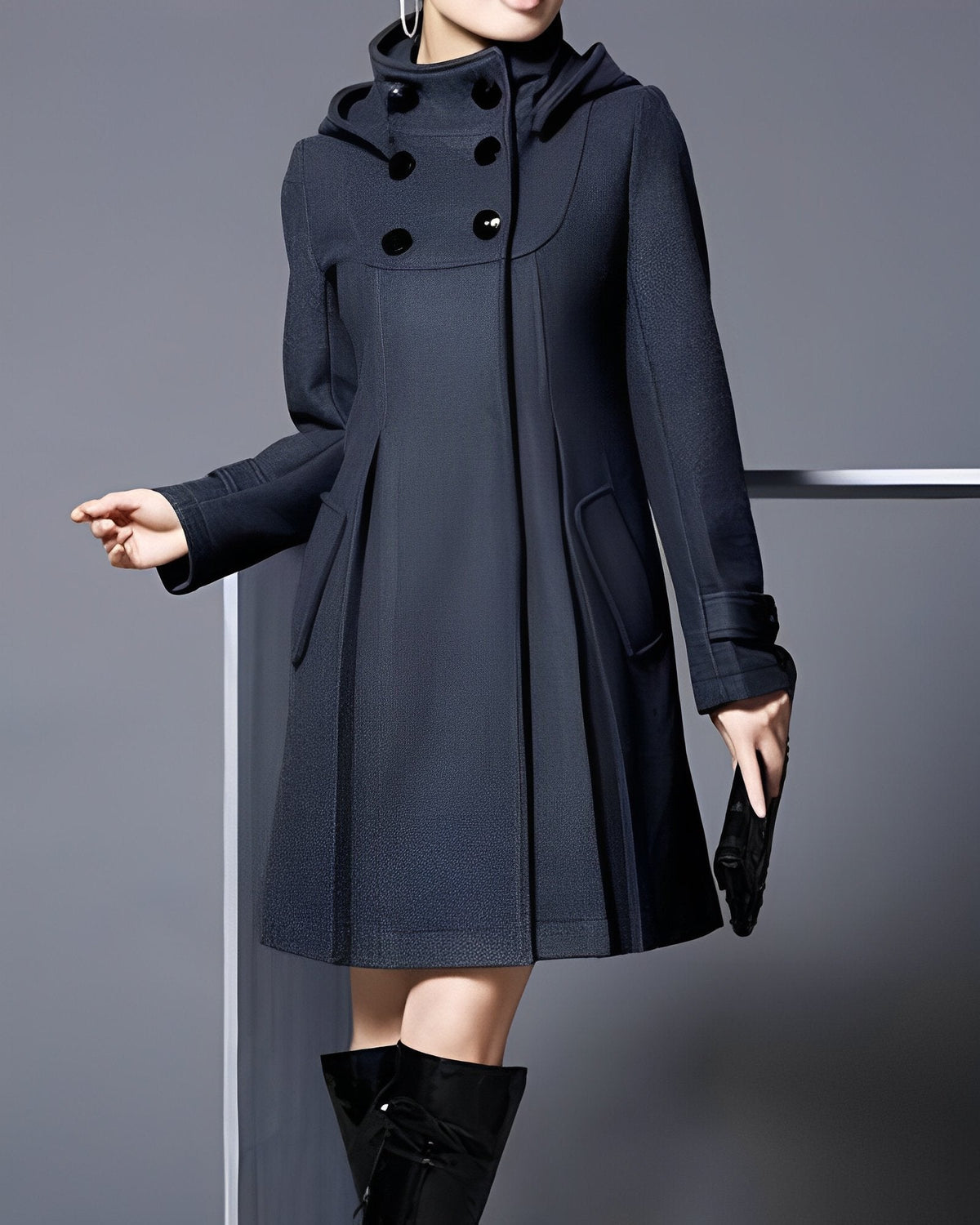 Manteau habillé - Bonnet - Mi-long - Trench-coat - Vestes pour femme