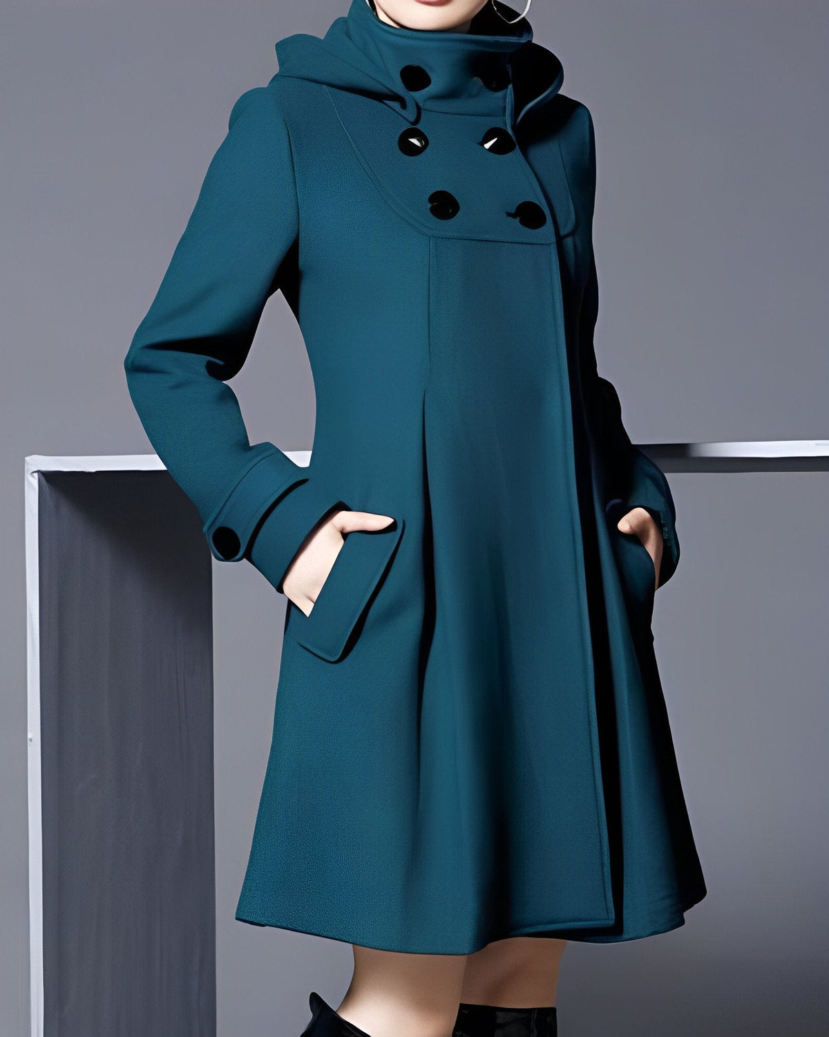 Manteau habillé - Bonnet - Mi-long - Trench-coat - Vestes pour femme