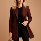 Trench-coat croisé femme de style traditionnel