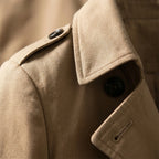 Long trench-coat ajusté à la taille - Alicia