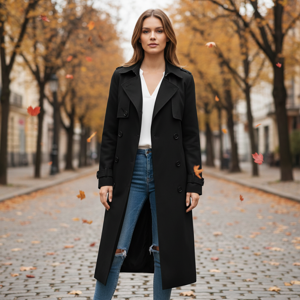 Long trench-coat – Fiona
