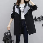 Trench-coat femme à capuche – Marit