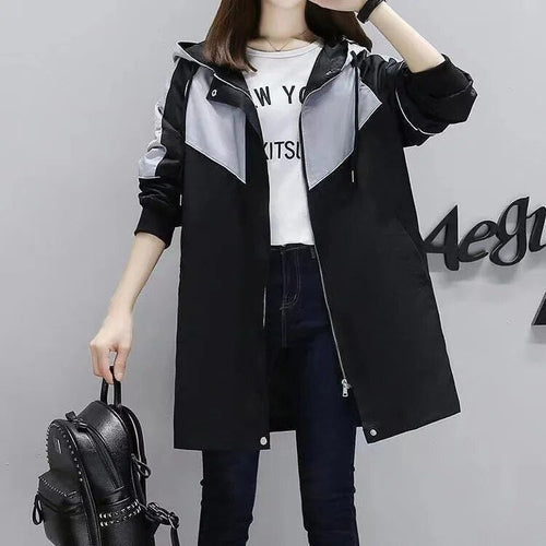 Trench-coat femme à capuche – Marit