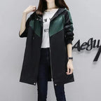 Trench-coat femme à capuche – Marit