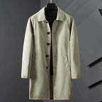 Trench-coat court pour femme avec col - Élégance intemporelle