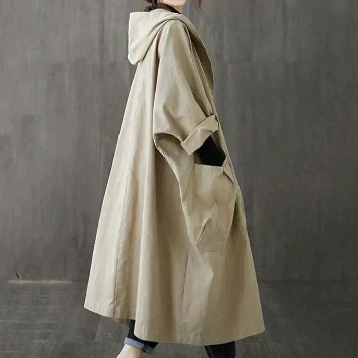 Trench-coat oversize tendance pour femme – Édition automne Maren