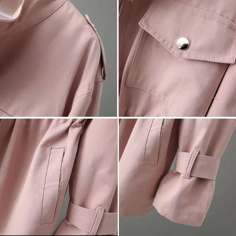 Court trench-coat pour femme – Clarisse